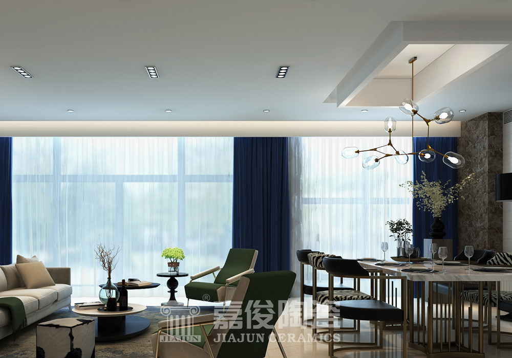 现代风瓷砖简而不陋